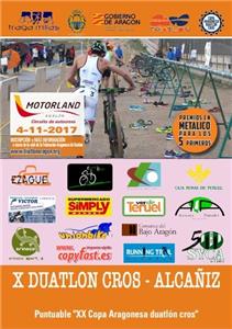X Duatlón Cros Alcañiz. Cto Aragón Duatlón Cros CADETE 2017.